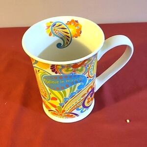 Hallmark Tea Coffee Mug "Believe in Miracles"
